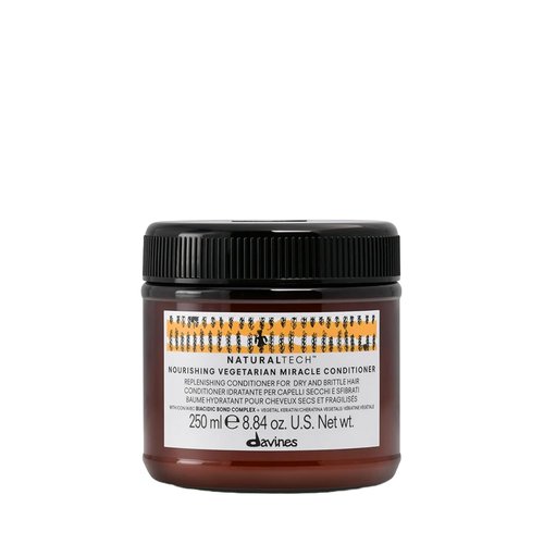 Davines Naturaltech Nourishing Conditioner | Hydrating & Restructuring for Dry Hair - 8.45 Fl Oz
