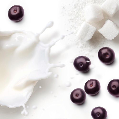 Dove Sugar Body Scrub - Velvet Acai & Rice Milk for Exfoliated, Hydrated Skin | 15 oz