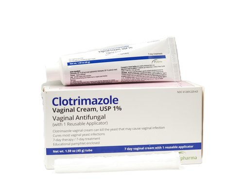 H2 pharma Clotrimazole Cream, USP 1%, 1.59 oz Tube with 1 Reusable Applicator, 7-Day Treatment