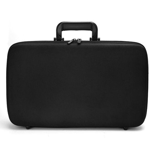 Barber Carrying Case,Barber Case, Stylist Tool Box Professional Salon Hair Cutting Grooming Kit Storage Organizer for Clippers, Scissors, Barber Supplies(Large)