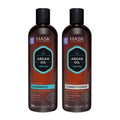 HASK Argan Oil Shampoo & Conditioner Set - Color Safe, Sulfate-Free, Cruelty-Free | 12oz Each