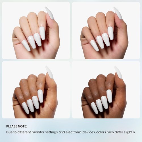 Beetles White Gel Nail Polish - 15ml Soak Off UV Gel for Summer French Nail Art | DIY Manicure