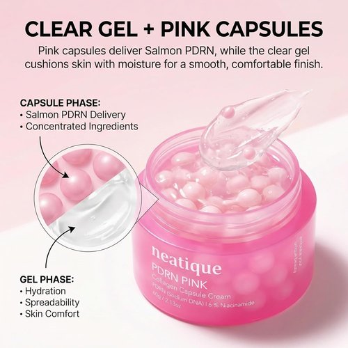 PDRN Capsule Cream - Salmon DNA Collagen Moisturizer | Firming & Hydrating 2.13 oz for Plump, Smooth Skin