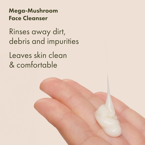 Origins 4-Piece Mega-Mushroom Skin Repair Set - Cleanser, Treatment Lotion, Concentrate & Moisturizer for Sensitive Skin with Hyaluronic Acid & Reishi Mushroom