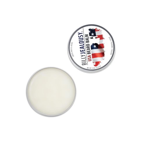 Billy Jealousy Beard Balm - Moisturizing & Strengthening Formula with Patchouli and Sandalwood, 2 oz.