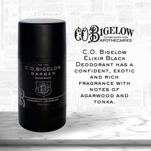 C.O. Bigelow Men's Deodorant - Aluminum-Free Gel Stick in Musk & Vanilla Scent, 2.5oz