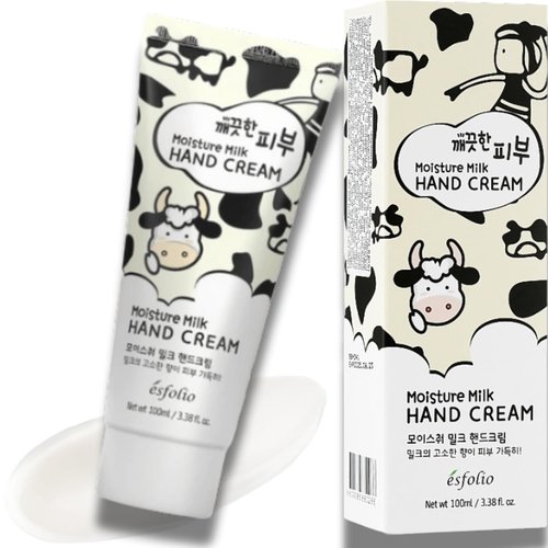 Esfolio Pure Skin Hand Cream - Hydrating Moisturizer with Milk Protein Extract for Soft, Smooth Hands | 3.38 OZ/100ML