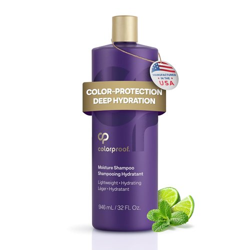 Colorproof Moisture Shampoo - Hydrating Sulfate-Free Formula for Color-Treated Hair | Mojito Mint Scent