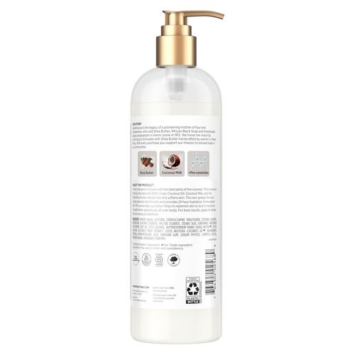 SheaMoisture Daily Hydration Body Lotion - Nourishing Coconut Oil & Shea Butter, 24H Moisturizing, 16 oz