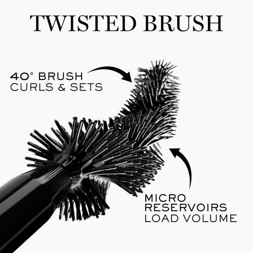 Lancôme Curl Goddess Mascara - Volumizing & Curling Formula for Dramatic Lashes | 01 Black, 30H Hold