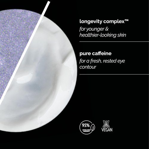 Skin Regimen Lx Caffeine Eye Cream - Multi-Action Treatment for Puffiness & Dark Circles | 0.51 Fl Oz