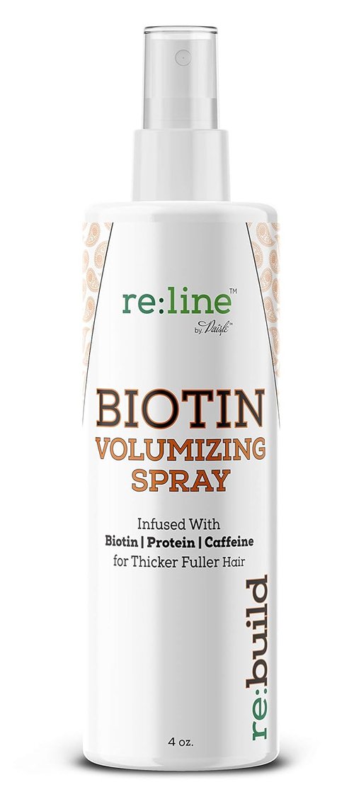 Biotin Volumizing Spray - Natural Hair Thickener for Fine Hair - Unisex Volumizer for Fuller Locks