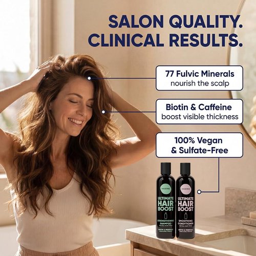 Moerie Hair Growth Shampoo & Conditioner | Biotin & Rosemary Formula for Thinning Hair – Promotes Regrowth