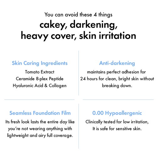 Amuse SEOUL Ceramic Skin Perfector Cushion Foundation (02 HEALTHY) | Long-lasting, Lightweight, Semi-matte, Flawless Coverage, Hypoallergenic, Vegan, Korean Beauty (15g / 0.52oz.)