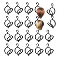 KUKLIPJIM 20-Pack Wig Hanger & Storage Solution, Versatile Stand for Multiple Wig Organization & Display - Portable Wig Holder