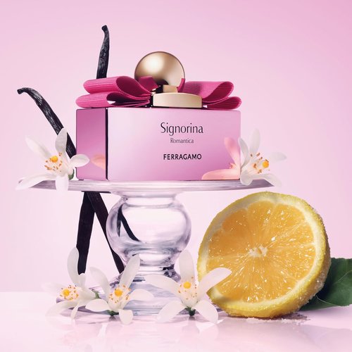 FERRAGAMO Signorina Romantica Eau de Parfum - Elegant Women's Perfume Spray | 3.4 Fl Oz