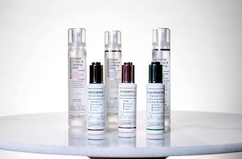 GIOVANNI Refreshing Facial Prime Setting Mist - Hydrating Rose Water Spray for Glowing Skin | 5 Fl Oz