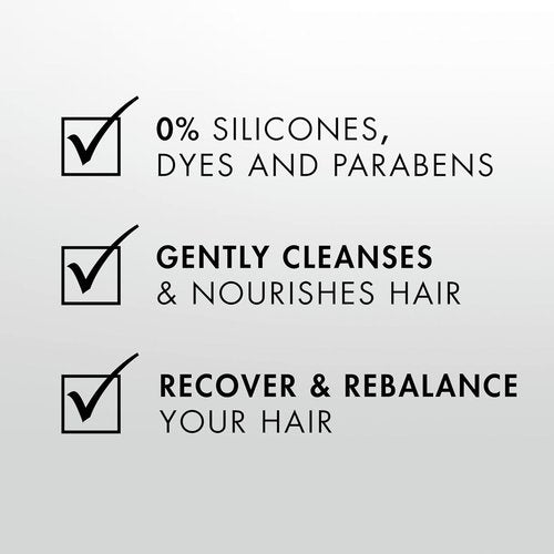 Nexxus Clean and Pure Clarifying Shampoo & Conditioner 2-Pack - Nourishing ProteinFusion, Paraben-Free, 33.8 oz