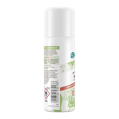 Batiste Dry Shampoo - Bare Mini Travel Size 1.06 oz | Pack of 3 for Effortless Freshness