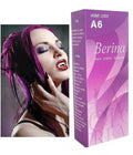 Berina Permanent Hair Dye - Purple Punk Color for Bold, Vibrant Looks | A6 Size