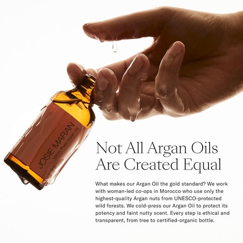 Josie Maran Argan Milk Body Care Gift Set - Intense Hydration Serum & Night Cream - Fast-Absorbing Argan Oil (2 Count)