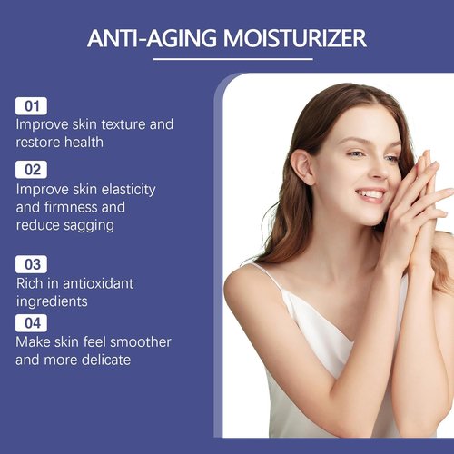 Grospe Collagen Face Lift Cream - Hydrating Anti-Aging Moisturizer with Plant Stem Cells | 1.76 Oz