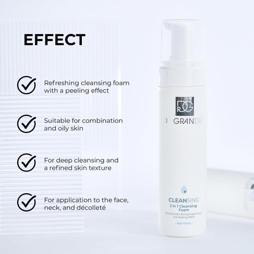 DR. GRANDEL CLEANSING 2-in-1 Cleansing Foam I refreshing clean foamer with a peeling effect
