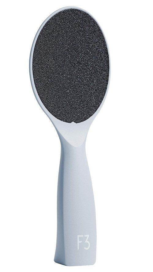 F3 Systems, Self-Standing Emery Foot File, Double-Sided Pedicure Tool, Effective for Cracked Heel, for Wet & Dry Feet, Pedicure, Hygienic Exfoliating, Callus Remover, Foot Scrubber, Professional Care