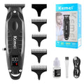 KEMEI Professional Hair Clipper & Cordless Barber Clipper for Men, USB Rechargeable Barber Clipper for Hair Cutting, Clipper for Haircut,Gifts for Men