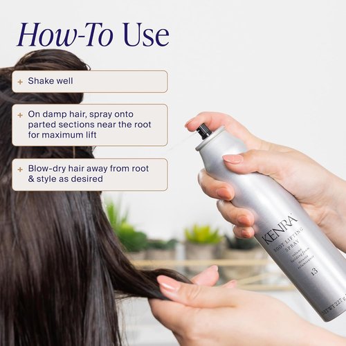 Kenra Root Lifting Spray 13 - Volumizing Foam for Ultimate Lift & Lasting Style | Medium Hold | All Hair Types
