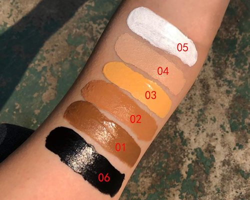 Fendy Eyeshadow Primer - Anti-Aging Waterproof Eye Shadow Base for Oily Lids (Dark Brown - 01)