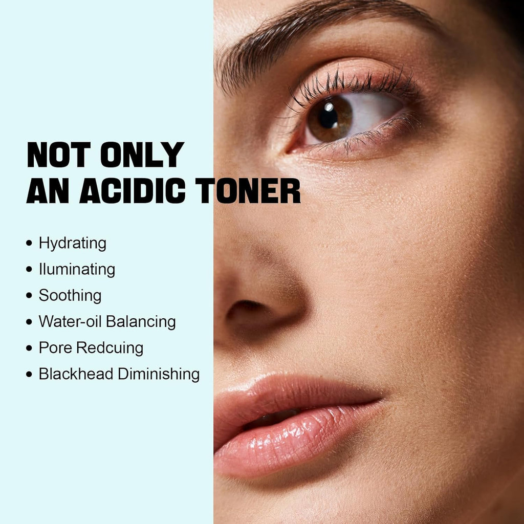 ZealSea Salicylic Acid Toner - Blackhead Remover & Pore Minimizer | Gentle Alcohol-Free BHA (6.76 oz)