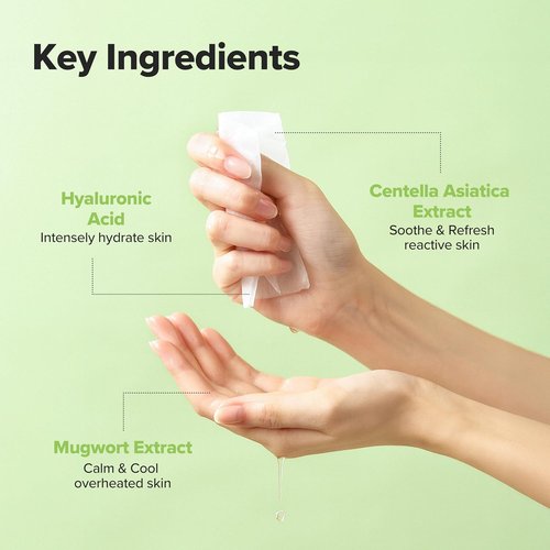 Beauty of Joseon Centella Asiatica Calming Mask - Daily Moisturizing Cica Face Sheet Mask | 10 Sheets for All Skin Types