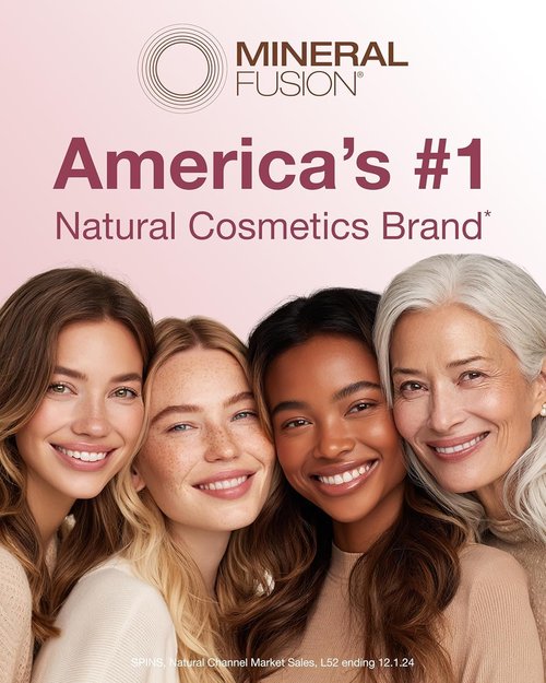 Mineral Fusion Nail Polish Remover - Acetone-Free Nail Care with Natural Solvents - Non Drying Liquid Formula - 6 fl oz, Pack of 2