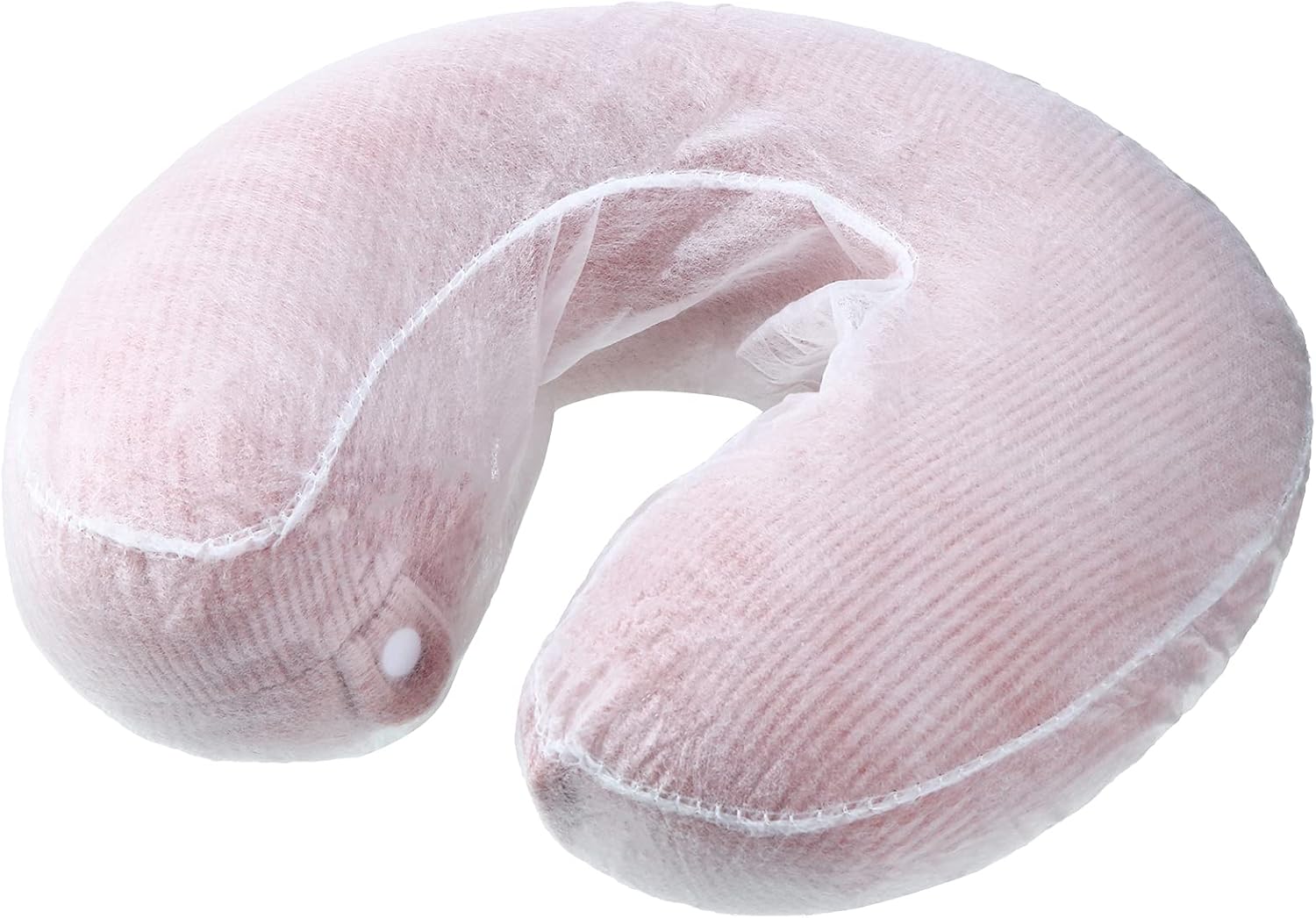 Tatuo Disposable Headrest Covers - 100 Non-Sticking U-Shaped Massage Cradle Covers | 14.2 x 13 Inch, White