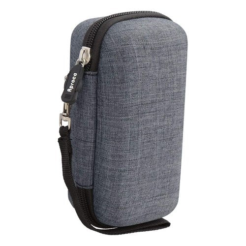 Aproca Case Compatible with Andis TS-1 17235 Pro 17150 17200 / Wahl Professional 5 Star Series Foil Lithium Titanium Foil Shaver, Storage Portable Bag for Accessories -Grey (Case Only)