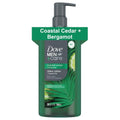DOVE MEN + CARE Body Wash Coastal Cedar & Bergamot Plant-Based Moisturizing Body Wash for Men, 26oz