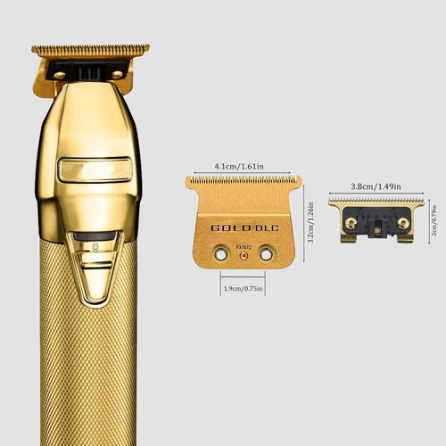 FX707Z DLC Replacement Blades Compatible with BaBylissPRO Outlining Hair Trimmers FX787 and LoPROFX Trimmers FX726,2 Pack