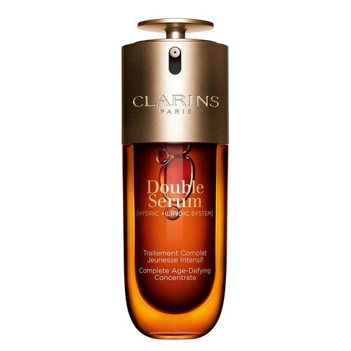 Clarins Double Serum - Anti-Aging Face Serum for Firmness, Radiance & Pore Refinement | 24H Hydration