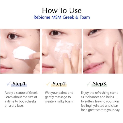 liv.reome MSM Sulfur Deep Pore Cleanser – Low pH Barrier-Respecting Face Wash, Pore Reset for Sensitive Skin