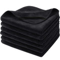 SINLAND Microfiber Facial Cloths Fast Drying Washcloth 12inch x 12inch Absorbent Face Wash Cloth Soft Makeup Remover Cloths