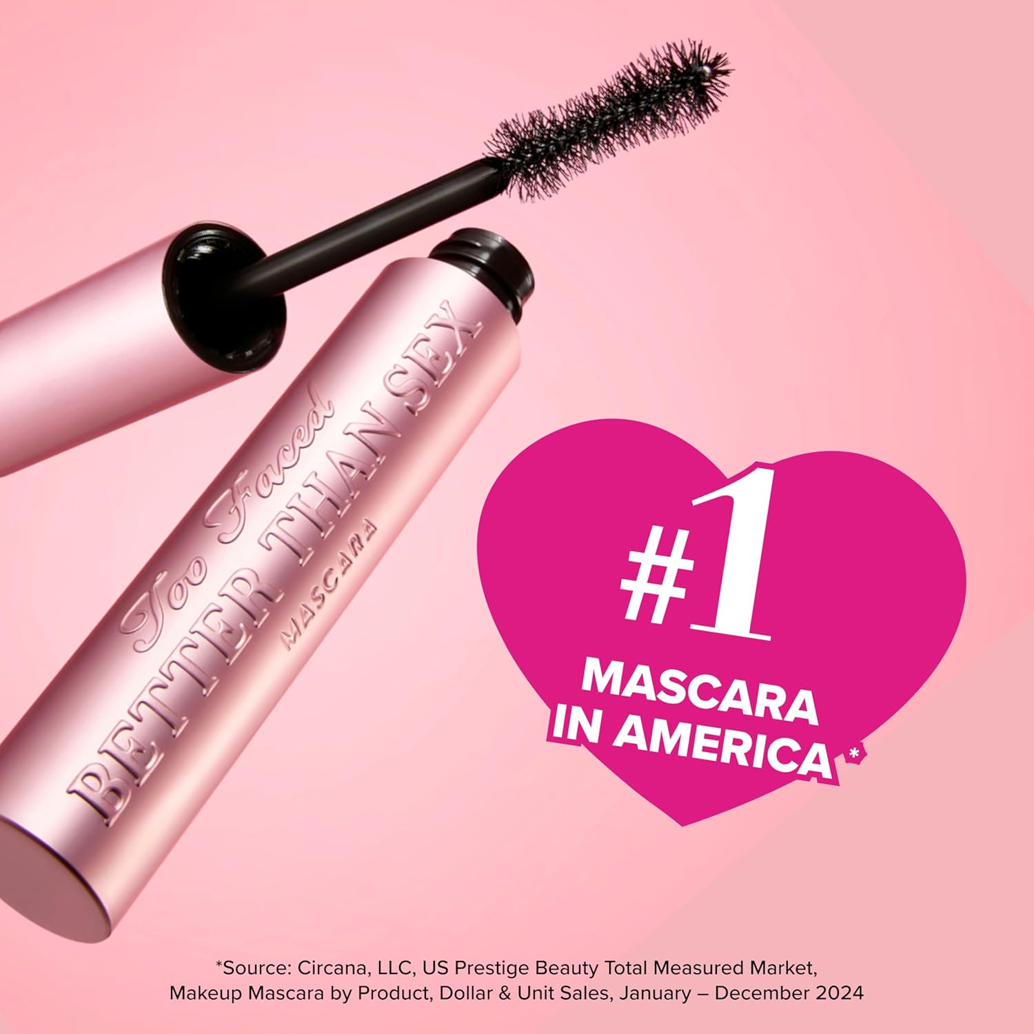 Too Faced Better Than Sex Mascara Travel Duo - Volume & Length | 0.17 Fl Oz + 0.16 Fl Oz