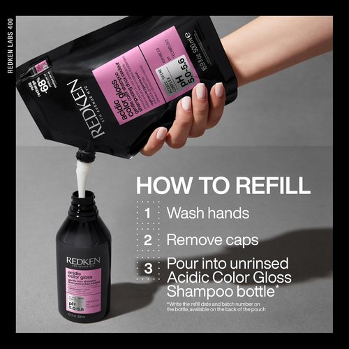 Redken Acidic Color Gloss Shampoo - Sulfate-Free Formula for Enhanced Color Protection & Shine
