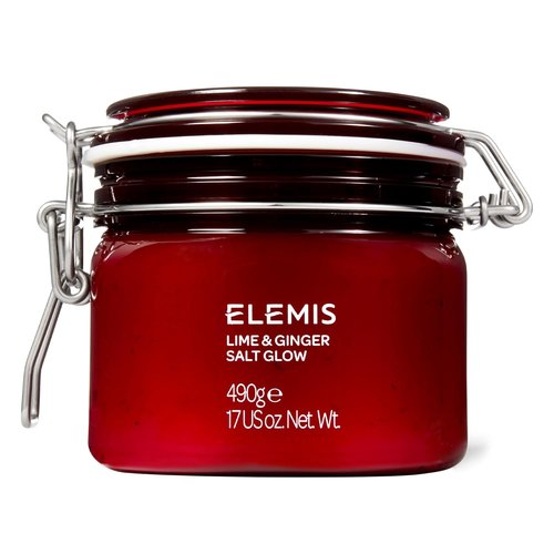 ELEMIS Exotic Lime & Ginger Salt Glow - Invigorating Exfoliating Scrub for Soft Skin | 490g