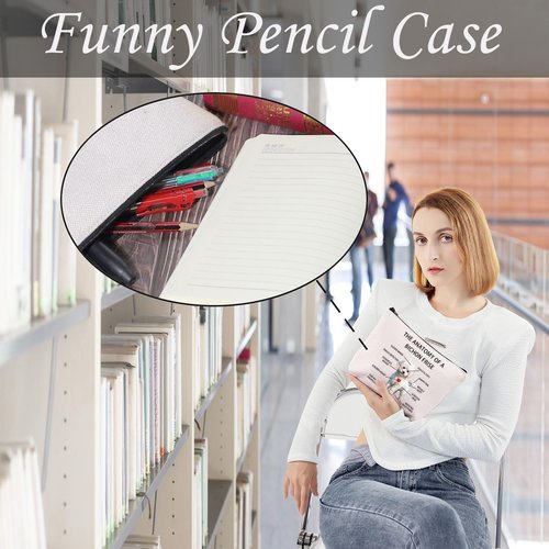 Clever Minds Bichon Frise Lovers Gifts: Anatomy of a Bichon Clever Minds Cosmetic Bags - Mom Travel Toiletry Bags