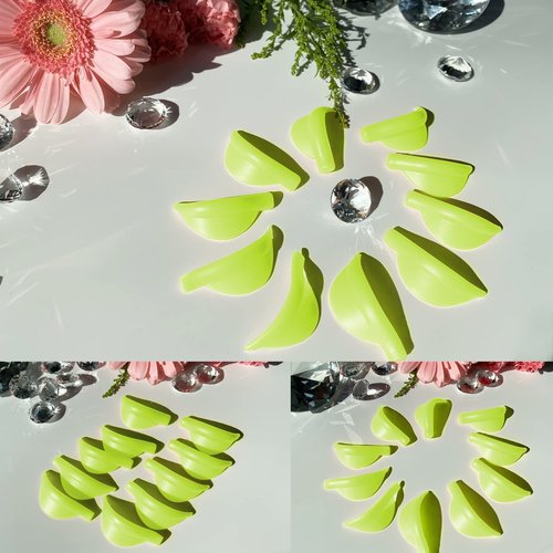 Libeauty Eyelash Lift Shield Lash Perm Pads 10 Pcs Reusable Eyelash Perming Curler Lower Eyelash Pads Lifting Rods