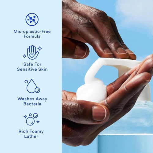 BLUELAND Hand Soap Duo - 2 Refillable Glass Foaming Dispensers with 8 Variety Scent Tablets | 8 x 9 Fl Oz