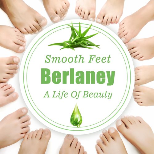 Berlaney Aloe Vera Foot Peeling Mask, Baby Feet Exfoliating Peel for Dead Skin Removal& Moisturizing Care, Dry Cracked Heels Relief, Softening Rough Feet Spa Socks, 3 Pairs Pack(Unisex)