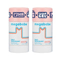 Megababe Rosy Pits Daily Deodorant - Aluminum-Free & Clear | Spring Break Essential | 2.6 oz (Pack of 2)