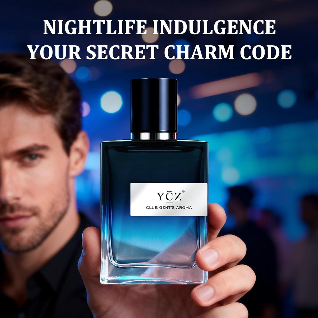 Ycz Club Cologne for Men - 1.7oz Long-Lasting Fragrance with Aromatic Woody Notes | Perfect Gift for Gentlemen